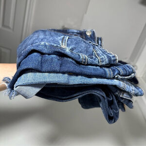 Lot 4 Blue Denim Short |H&M| Bluenotes| Noisy May Levi’s 505 Jeans Size Large 12